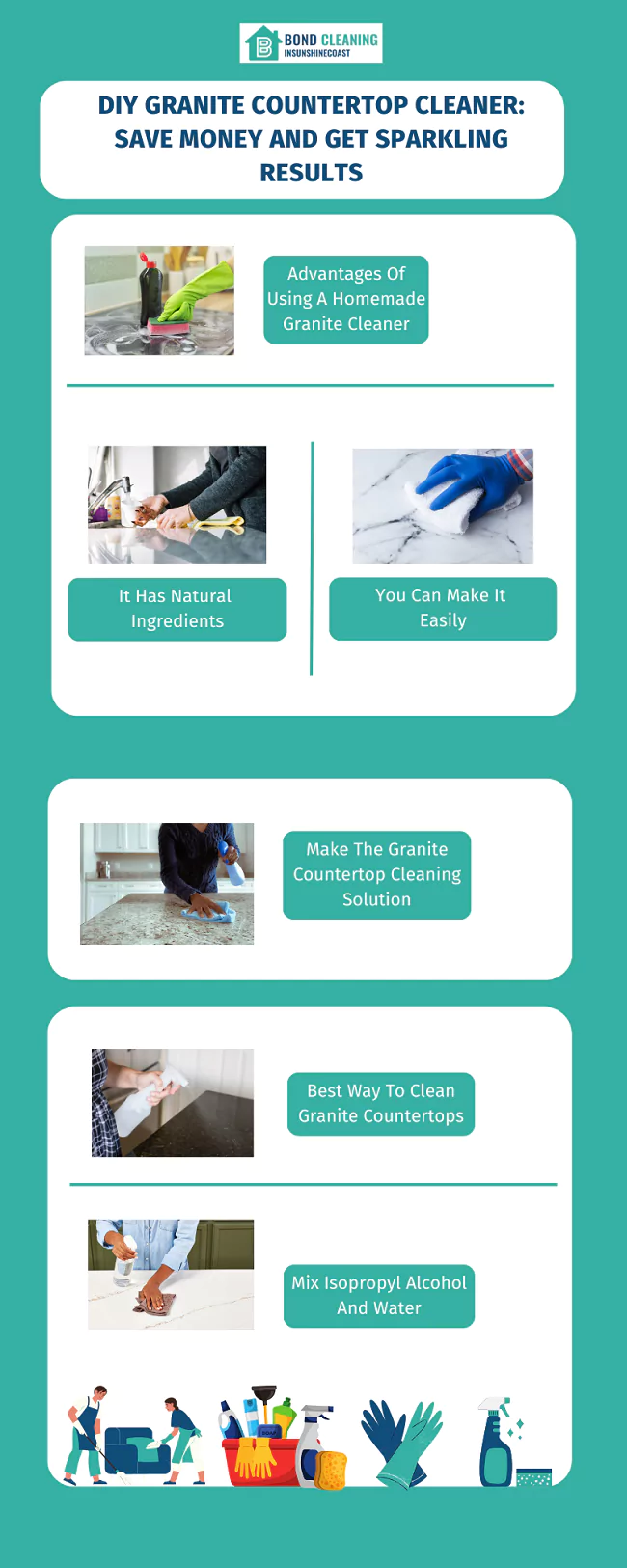 tips for cleaning granite surfaces