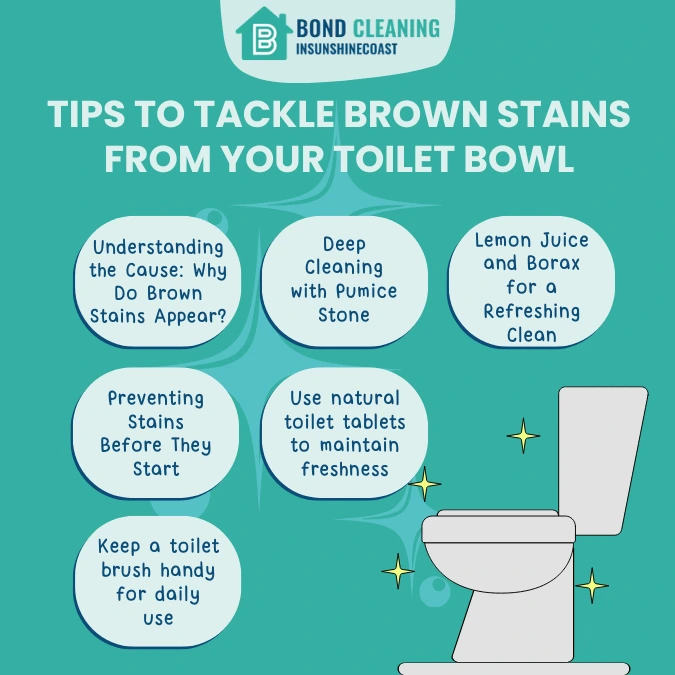 Tips to Tackle Brown Stains From Your Toilet Bowl