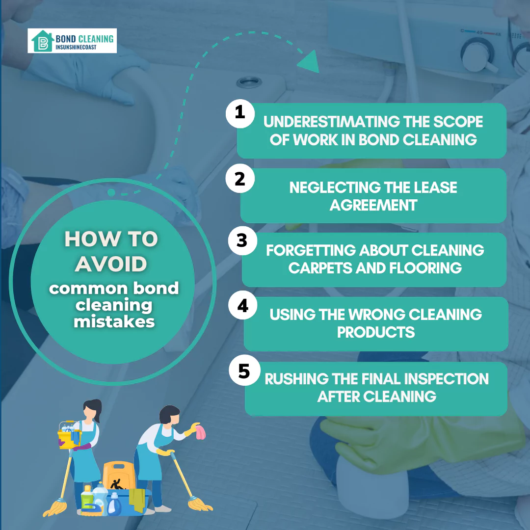 How to avoid common bond cleaning mistakes