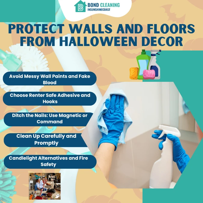 Protect Walls And Floors From Halloween Decor
