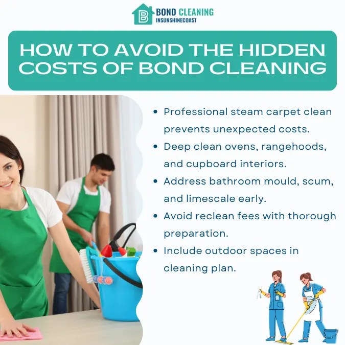 How To Avoid The Hidden Costs Of Bond Cleaning