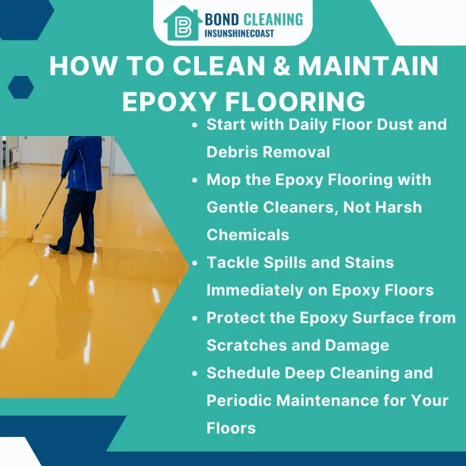 How to clean & maintain epoxy flooring